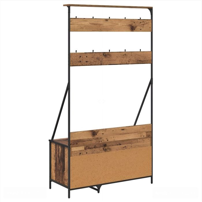 Meuble vestiaire avec coffre de rangement