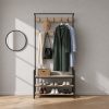 Vestiaire d'entrée chêne scandinave