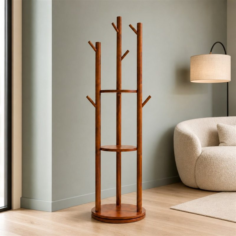 Porte manteau en bois
