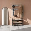 Meuble d'entrée gris scandinave
