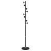 Portemanteau noir socle marbre