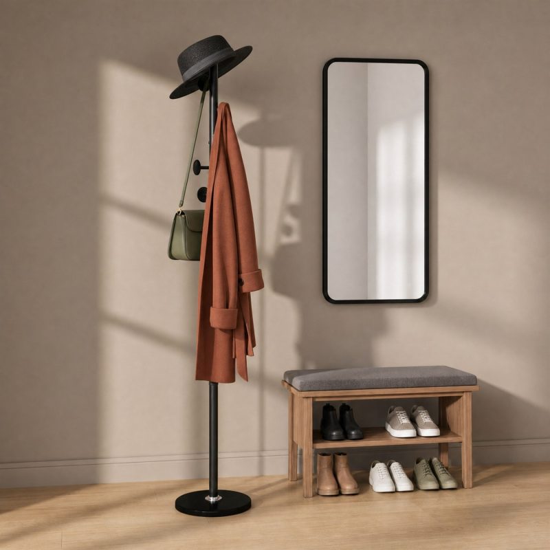 Porte manteau design pour entrée
